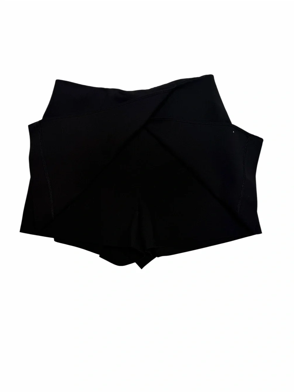 Zara Black Wrap Skort‎ Size Large
